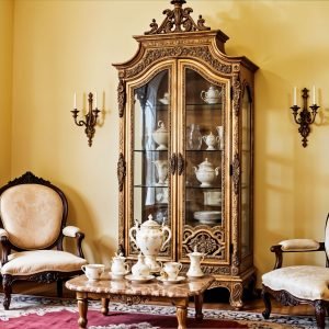 Mẫu CNC cửa tân cổ điển đẹp